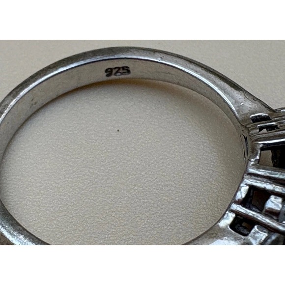 Lot of 5 Designer .925 Sterling Silver Rings & Pendant - STS Jewels & D'Joy - Picture 14 of 16